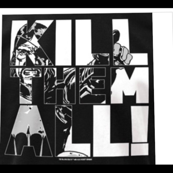 Walking Dead Kill Them All Halloween Unisex Tee S - Picture 2 of 5